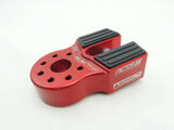 FlatLink - Winch Shackle Mount Assembly by Factor 55 Red Powdercoat at KxK Industries LLC