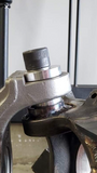 Ford Super Duty 05+ Dana 60 Front Balljoint Delete System Full Kit Installed at KxK Industries LLC
