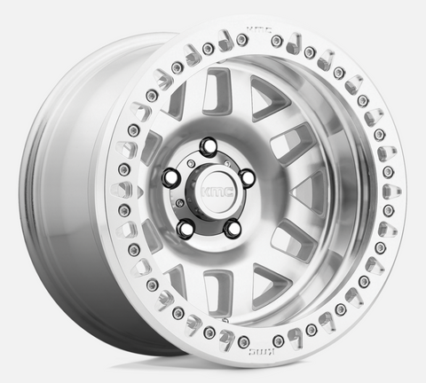 17" Machete Crawl (17x9) KMC Machined KM229 Wheel KxK Industries LLC Tire