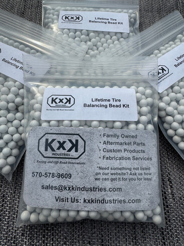 Lifetime Tire Balance 33 35 37 40 42 Beadlock Tires Balancing Bead Kit - KxK Industries 