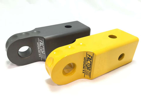 HitchLink 2.5 - Receiver Shackle Mount for 2.5" Receivers Anodized Gray or Yellow by Factor 55 at KxK Industries LLC