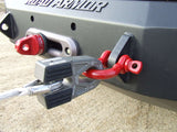 FlatLink E - Expert Version Winch Shackle Mount Assembly Anodized Gray by Factor 55 on Jeep at KxK Industries LLC