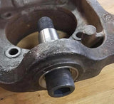 Ford Super Duty Dana 60 Front Balljoint Delete System in Knuckle at KxK Industries LLC