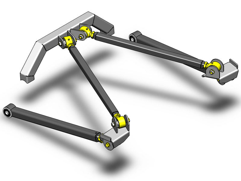 Jeep Wrangler TJ/LJ Rear Long Arm Upgrade Kit by Clayton Off