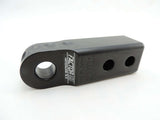 HitchLink 2.0 - Receiver Shackle Mount for 2" Receivers by Factor 55 Black Anodized at KxK Industries LLC