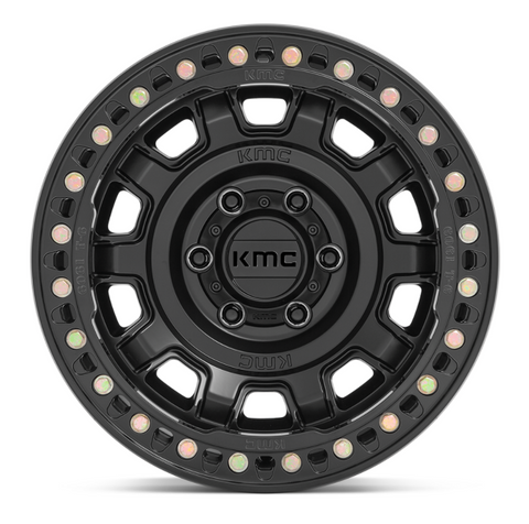17" KMC Tank Beadlock Wheel (17x9) KM236 KxK Industries LLC Rim