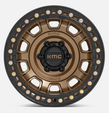 17" KMC Tank Beadlock Wheel (17x9) -15 -38 OffsetKM236 KxK Industries LLC Tire