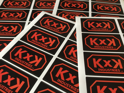 KxK Industries Sticker