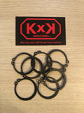 Full Circle Snap Ring Kit - Dana 60 Axles 5-SPL55-3x 5-806x U Joint 8pc KxK Ind.